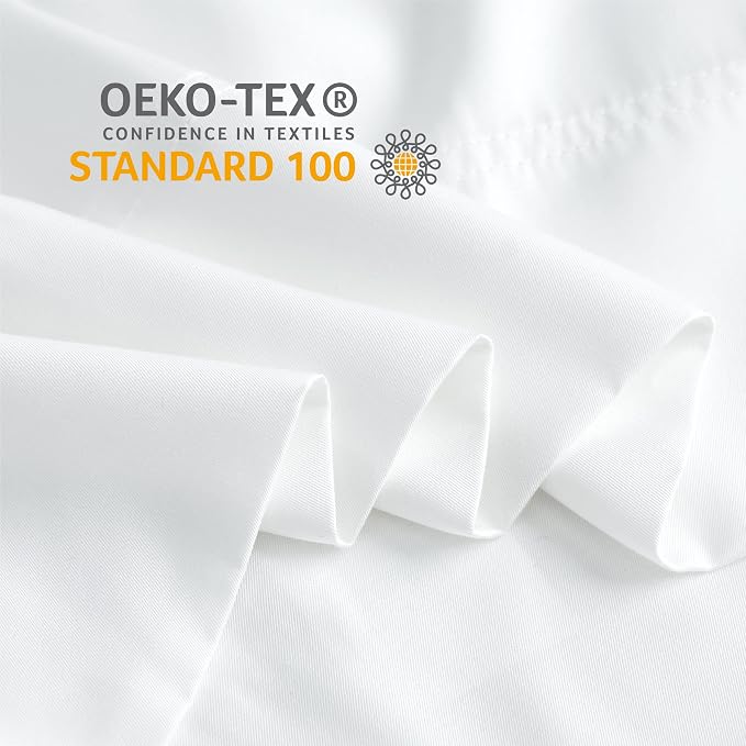 BEDELITE King Size Pillow Cases Set of 2, Rayon Derived from Bamboo, Cooling - Image 5