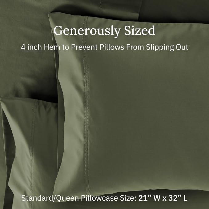 California Design Den Standard/Queen Pillow Cases Set of 2 - Image 5