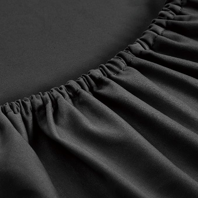 FreshCulture Queen Fitted Sheets, Bulk Pack of 6, Deep Pocket, Soft Microfiber - Image 2
