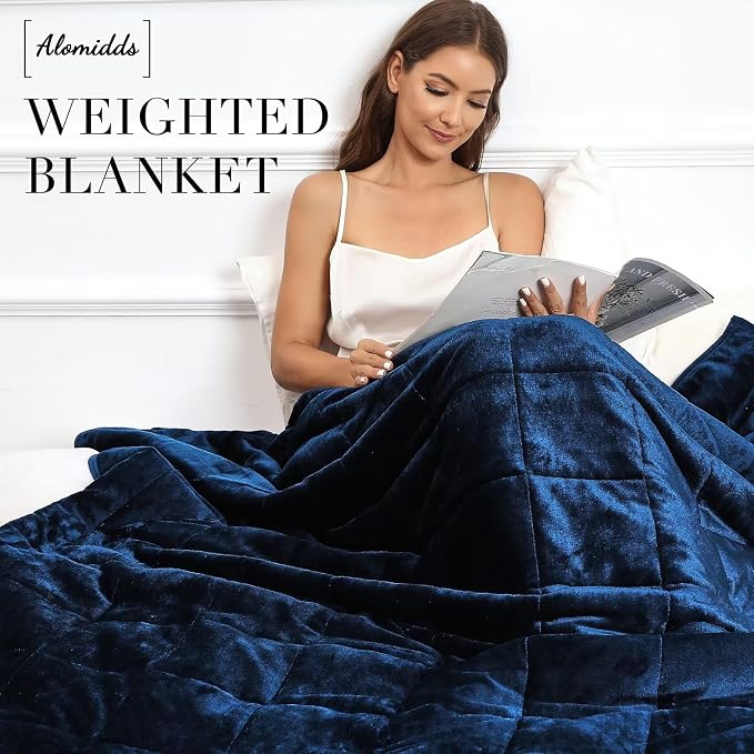 Alomidds Twin Size 12lbs, Weighted Blanket - Image 3