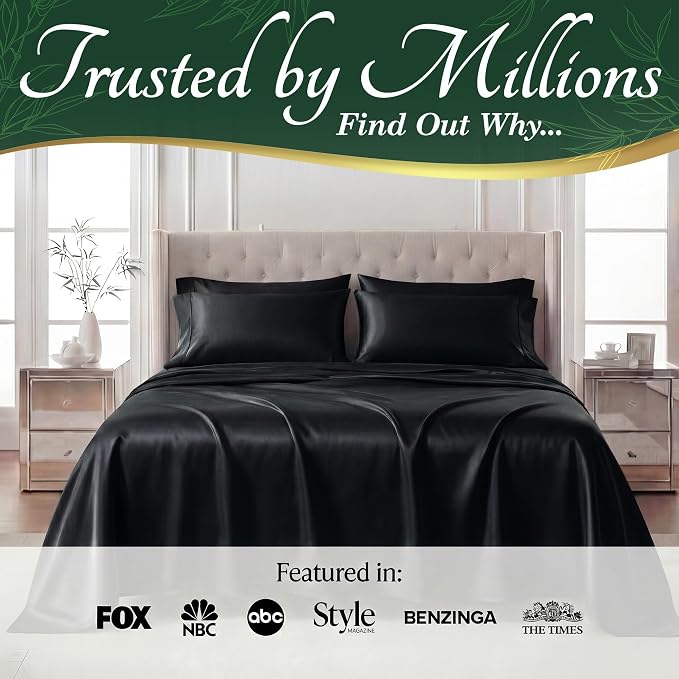 DECOLURE 100% Viscose Derived from Bamboo Sheets King Size - Image 5