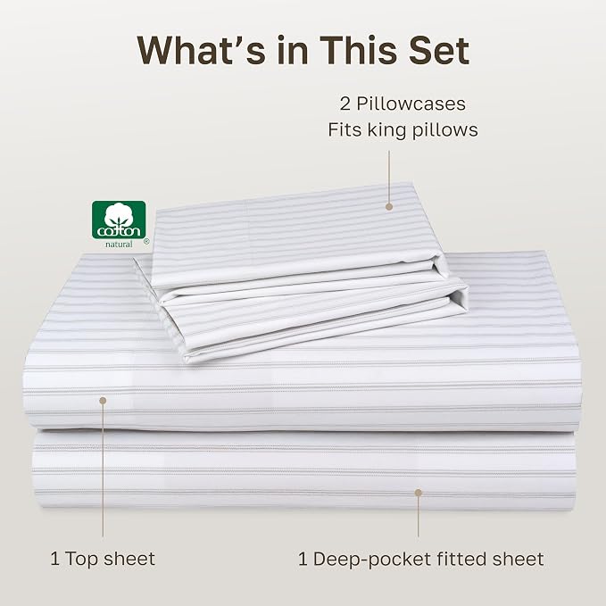California Design Den King Size Sheet Set - Image 4