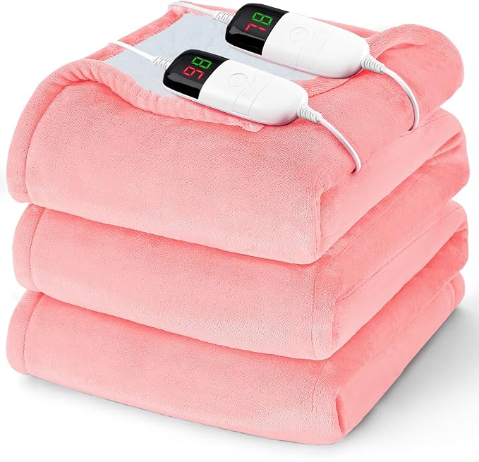 Heated Electric Blanket King Size by BOMOVA