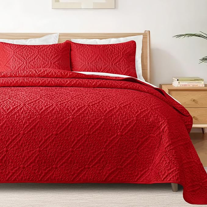 Exclusivo Mezcla Queen Quilt Bedding Set, Lightweight Soft Bedspreads Coverlets by ExclusivoMezcla