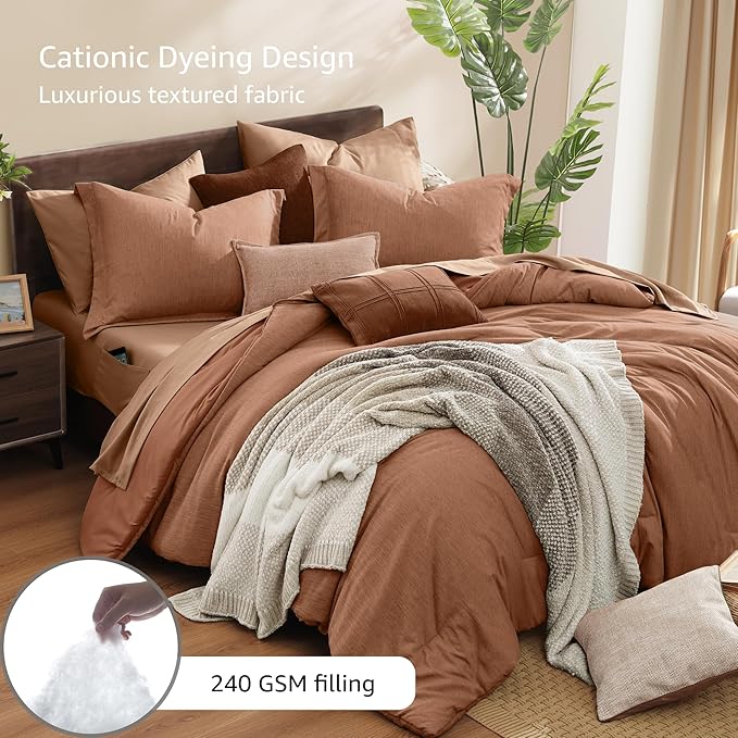 Monbix Oversized King Comforter Set - Image 3