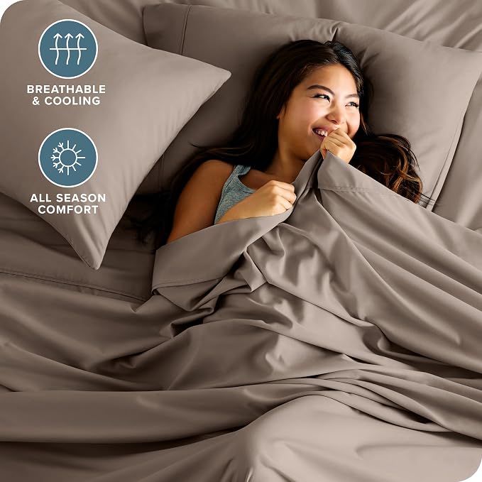 Bare Home California King Sheet Set - Image 3