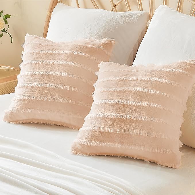 BEDELITE Velvet Pillow Covers 18x18 by BEDELITE