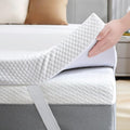 SINWEEK 3 Inch Gel Memory Foam Mattress Topper Full Size, Ventilated High by SINWEEK