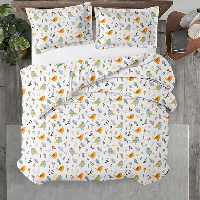 Kotton Culture 1 Pc Twin Size Duvet Cover Only -100% Egyptian Cotton 600 TC by KottonCulture