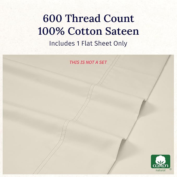 100% Cotton Flat Sheet - Image 5