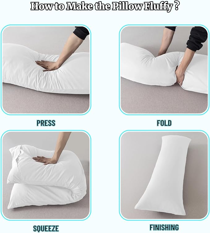 Ubauba Memory Foam Body Pillow - Image 5