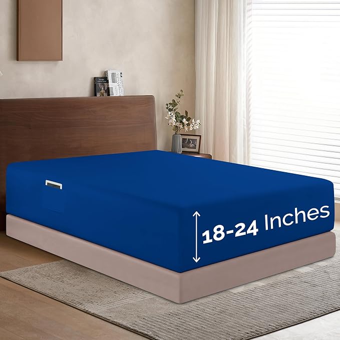Elegant Comfort 1500 Premium Hotel Quality 18-24 Inches Deep by ELEGANTCOMFORT