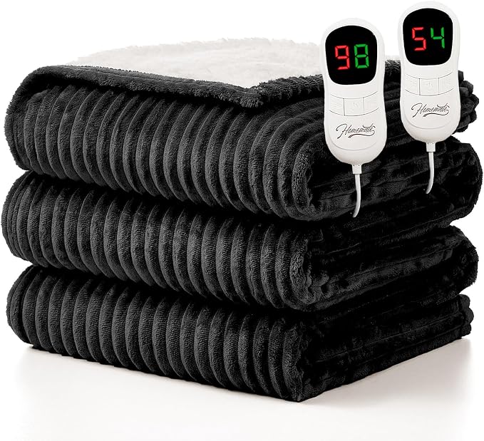 Homemate Electric Heated Blanket Queen Size by Homemate