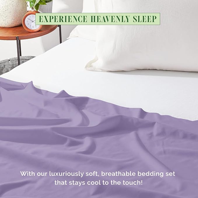 Elegant Comfort Premium Hotel Quality 1-Piece Flat Sheet, Luxury & Softest 1500 - Image 6