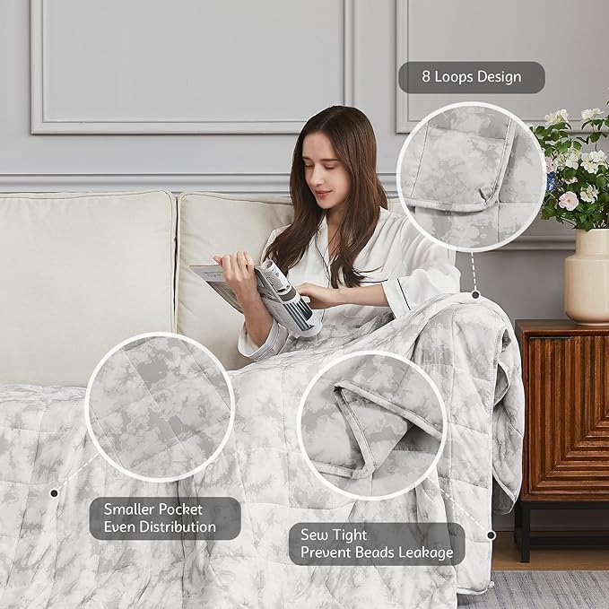 L'AGRATY Weighted Blanket - Image 4