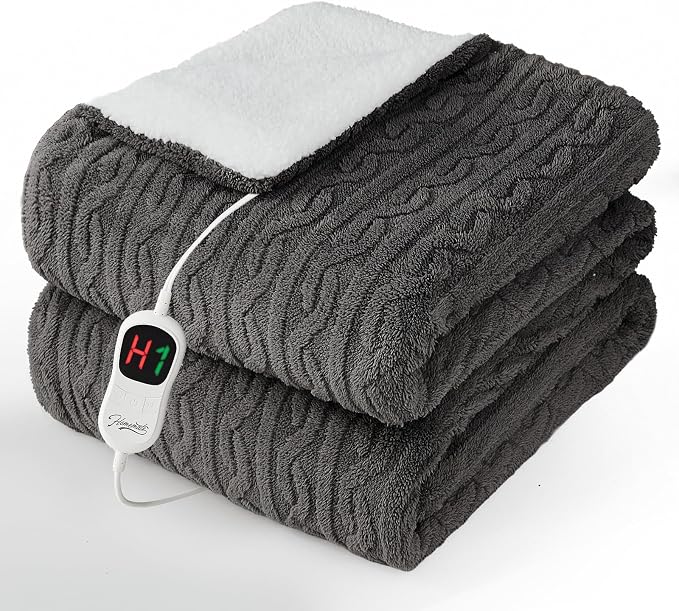 Homemate Electric Heated Blanket Twin Size by Homemate