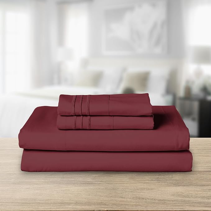 Elegant Comfort Luxurious 1500 Premium Hotel Quality Microfiber Three Line - Image 2
