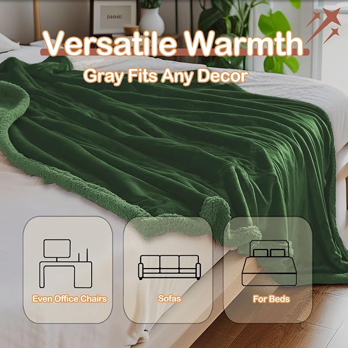 Electric Heated Blanket Full Size 72" x 84" - Image 6