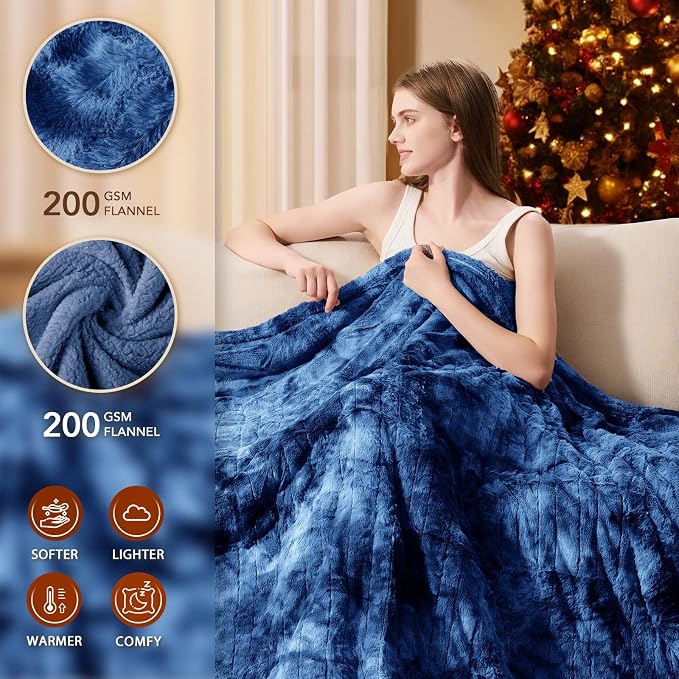 Homemate Electric Heated Blanket Queen Size - Image 2