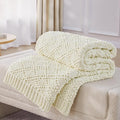 Anysay Knitted Weighted Blanket by Unknown