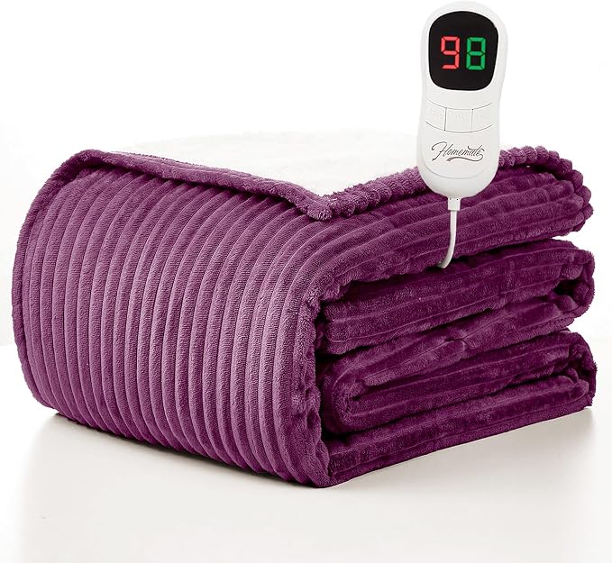 Homemate Electric Heated Blanket Twin Size by Homemate