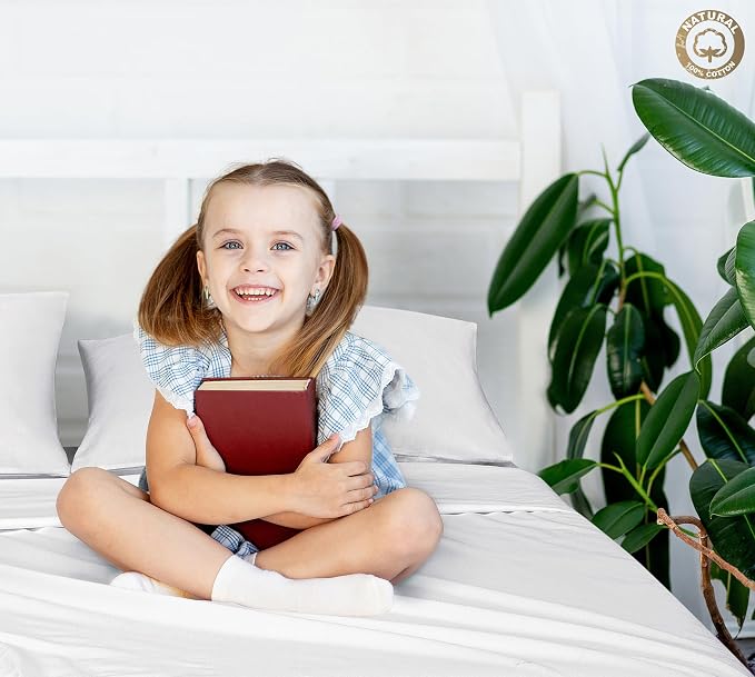 400 Thread Count 100% American Grown Cotton Flat Sheet - Image 8