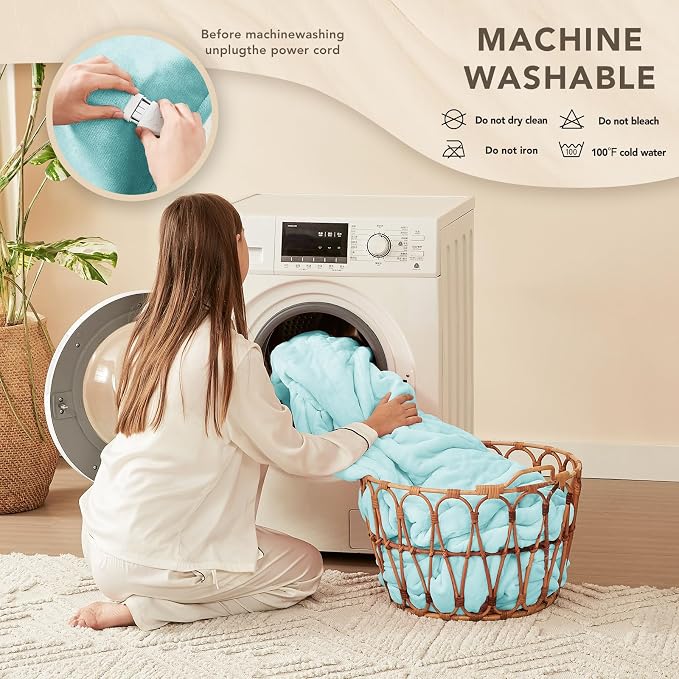 Homemate Electric Heated Blanket King Size - Image 7