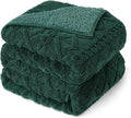 Drewin Weighted Blanket for Adults Queen Size 15 lbs, Soft Fuzzy Jacquard by Home