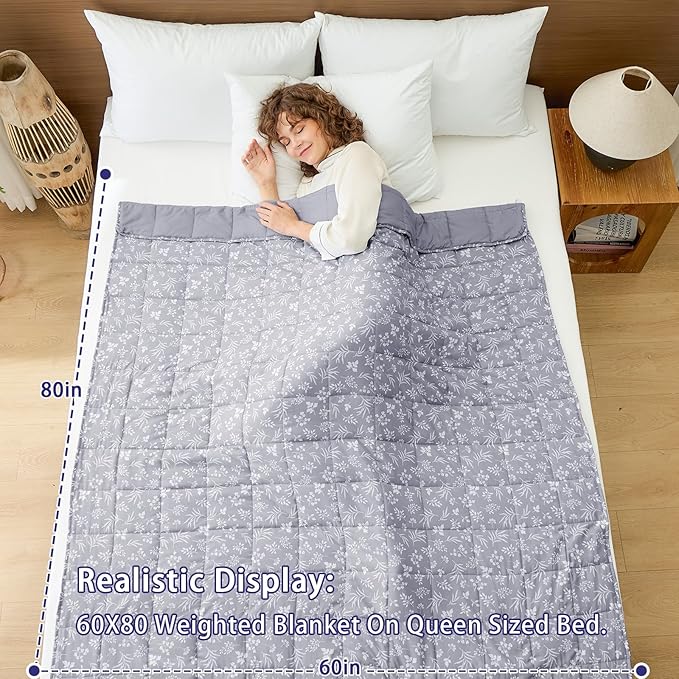 yescool Weighted Blanket for Adults Cooling Heavy Blanket for Sleeping Perfect - Image 2