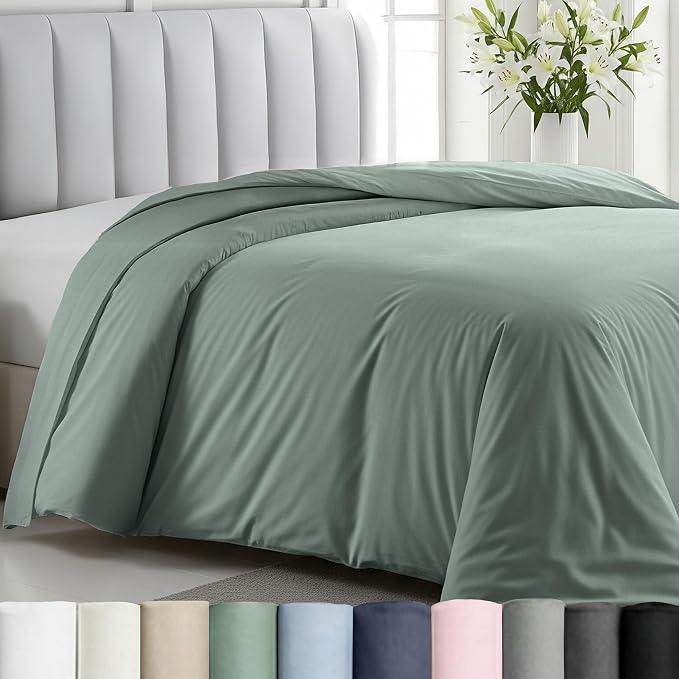 California Design Den Natural 100% Cotton Duvet Cover King Size Only by CaliforniaDesignDen