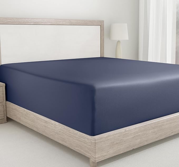 California Design Den Twin XL Bed Fitted Sheet, Soft 400 Thread Count 100% by CaliforniaDesignDen