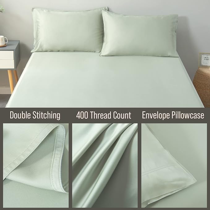 Bella Coterie | Luxury Bamboo Viscose King Size Pillowcase Set | 100% - Image 3