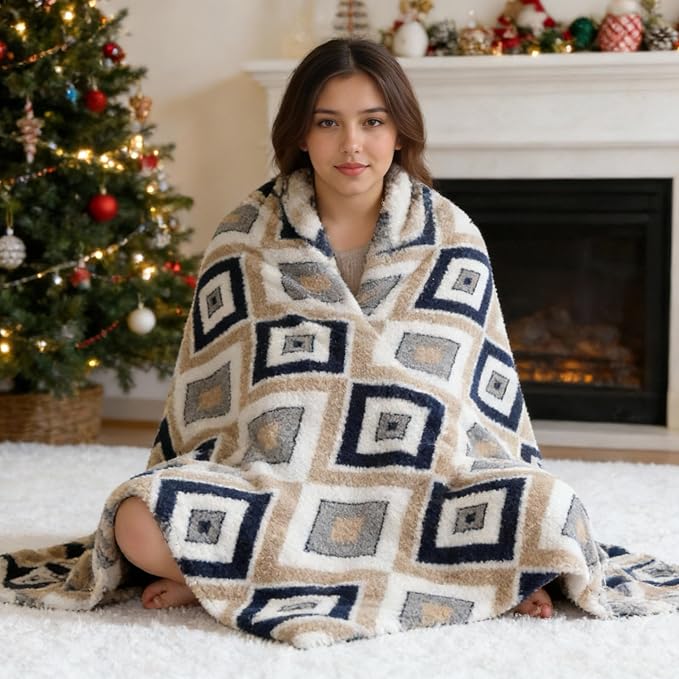 Electric Heated Blanket Throw Size 50" x 60" - Image 5