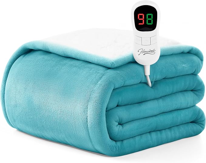 Homemate Electric Heated Blanket Full Size by Homemate