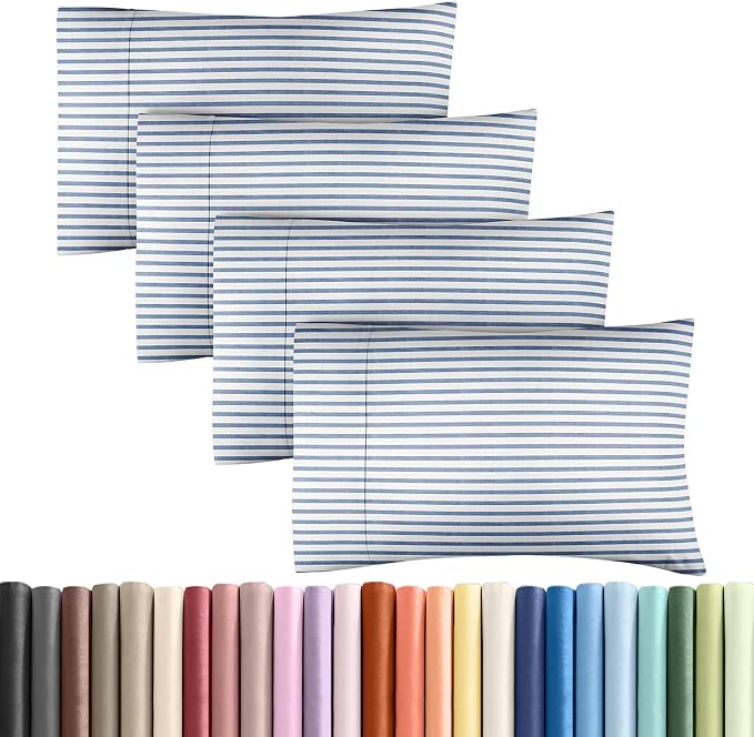 King Pillow Cases Set of 4 by CGKUnlimited