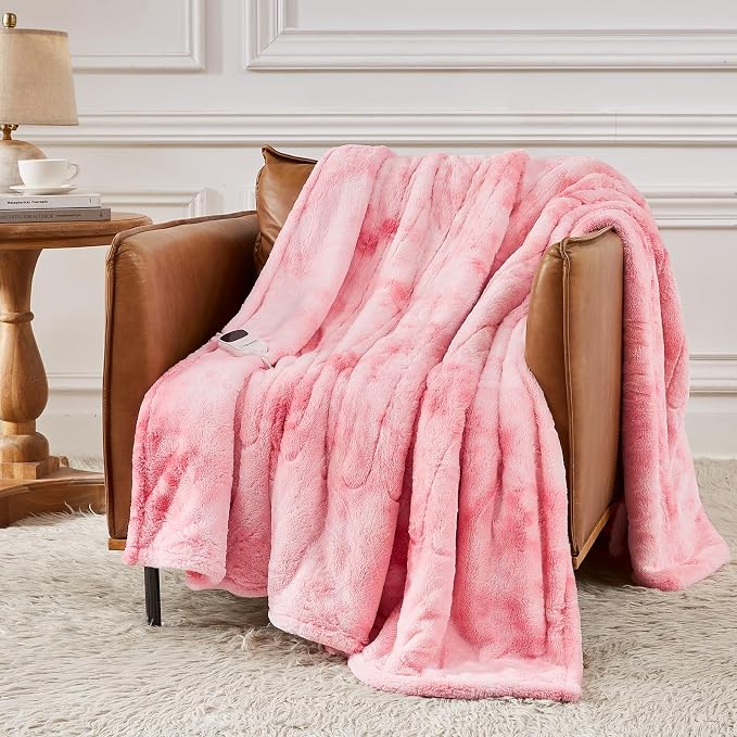Homemate Heated Blanket Electric Throw by Homemate