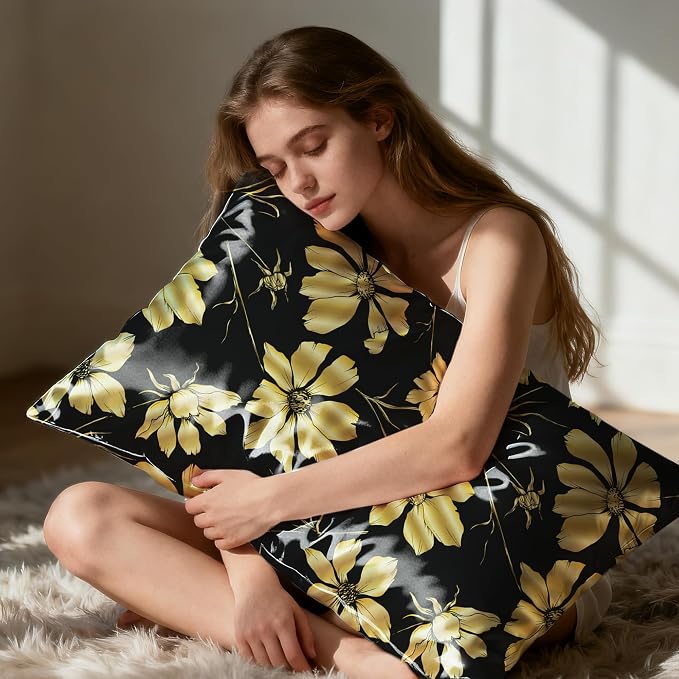 EXQ Home Satin Pillowcase for Hair and Skin Queen - Image 3