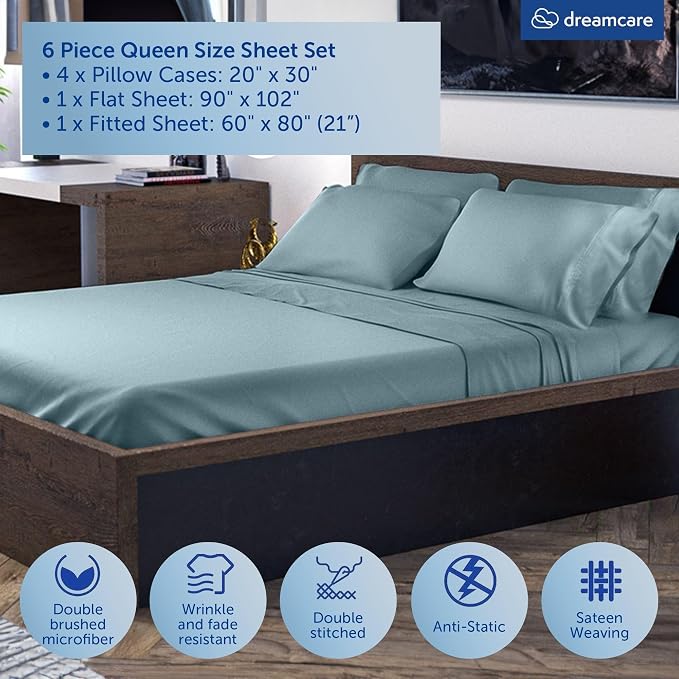DREAMCARE Queen Sheet Set - Image 3