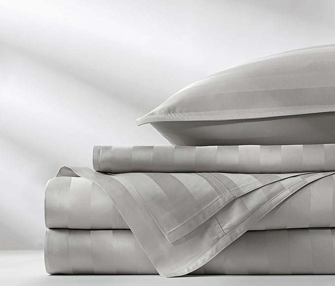 Pure Bamboo Queen Sheets, Genuine 100% Organic Viscose Derived from Bamboo Bed - Image 4