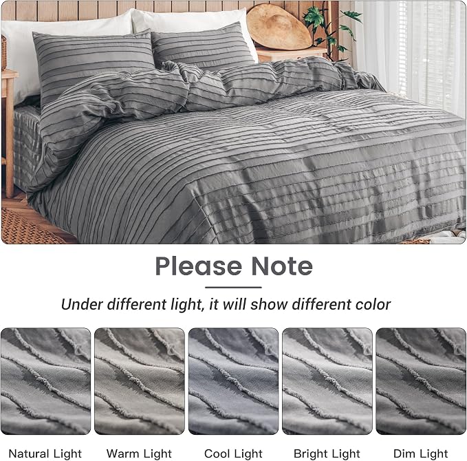 NEXHOME PRO Duvet Cover King Size, Soft and Lightweight Microfiber Comforter - Image 6