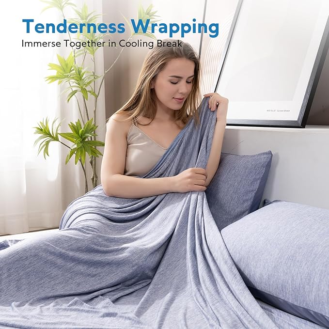 HOMFINE Cooling Blankets for Hot Sleepers - Image 5