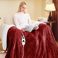greenoak Heated Blanket Electric Twin 62"X84", Heating Blanket by Greenoak