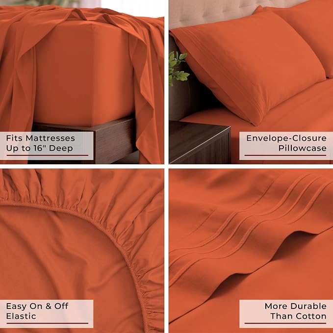 Mellanni King Sheets Set - Image 5