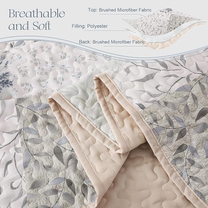 Exclusivo Mezcla Reversible Boho Quilts Queen Size - Image 4