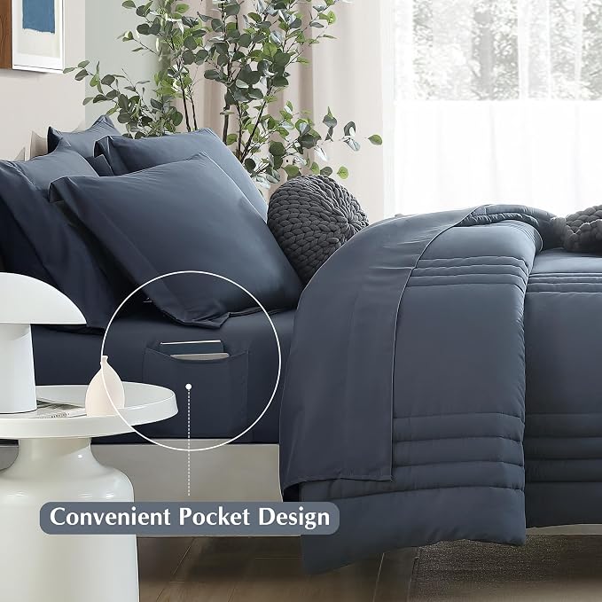 Monbix Oversized King Size Comforter Set - Image 4