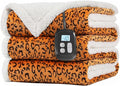 LaffyLo Electric Heated Blanket Full Size 72 x 84, Fast Heating Blanket by LAFFYLO