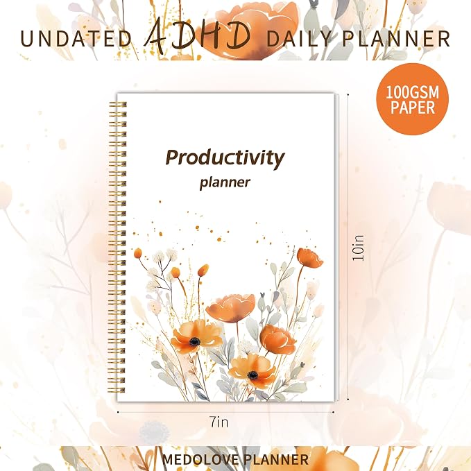 ADHD Daily Planner with Hardcover - Image 2