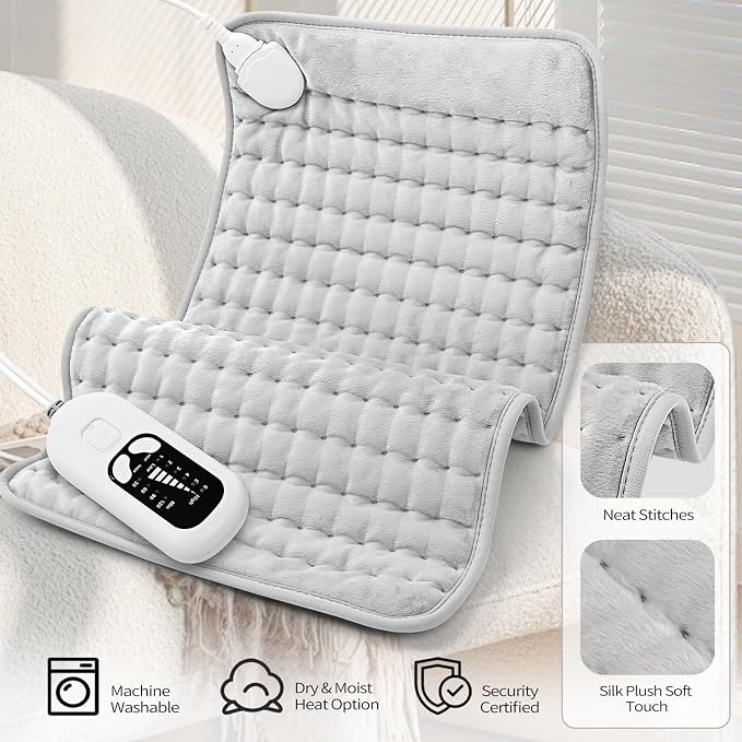 Deepsoon Heating Pad, Electric Heating Pads - Image 6