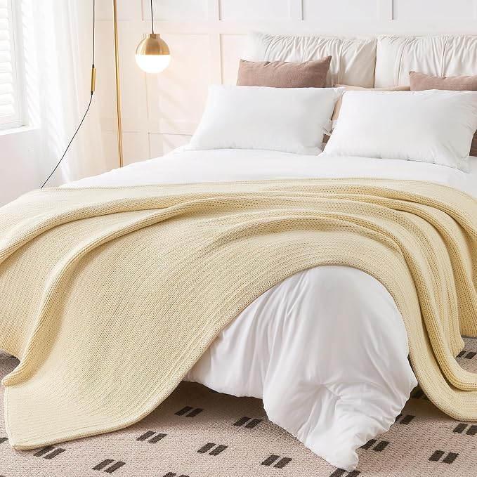 L'AGRATY Knitted Weighted Blanket - Image 4