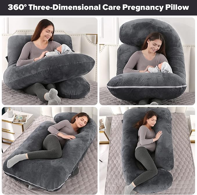 U-Shaped Full Body Pregnancy Pillow - Image 2